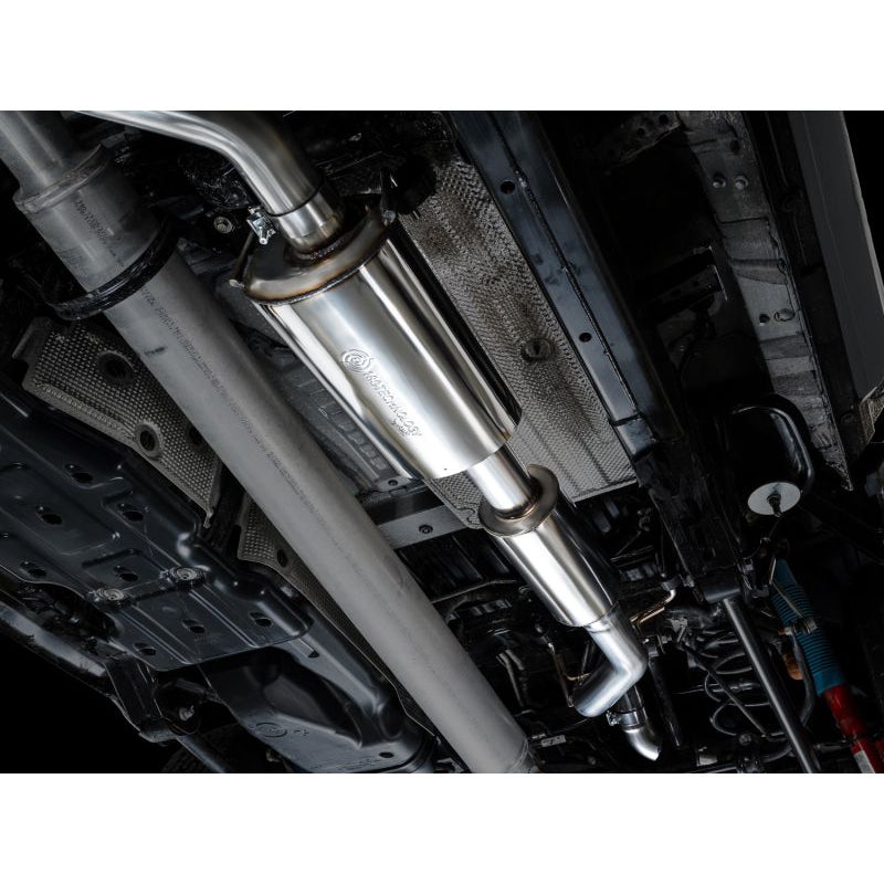 AWE Exhaust - 2024+ Toyota Tacoma Dual Chrome Silver Tips NP Motorsports