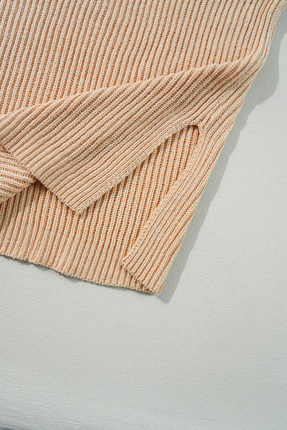 Avery Side Slits Loose Sweater