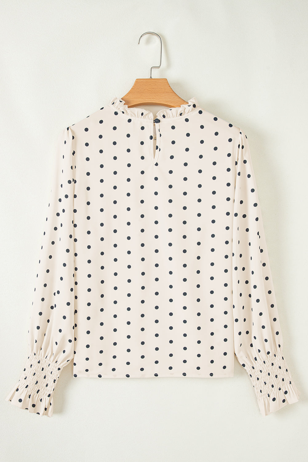 Catalina Polka Dot Lantern Sleeve Blouse - Get it from Bo
