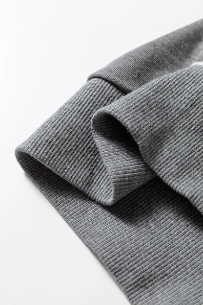 Payton Uneven Hem Chic Sweatshirt