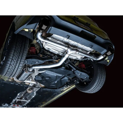 AWE 2022 VW GTI MK8 Touring Edition Exhaust - Diamond Black Tips NP Motorsports