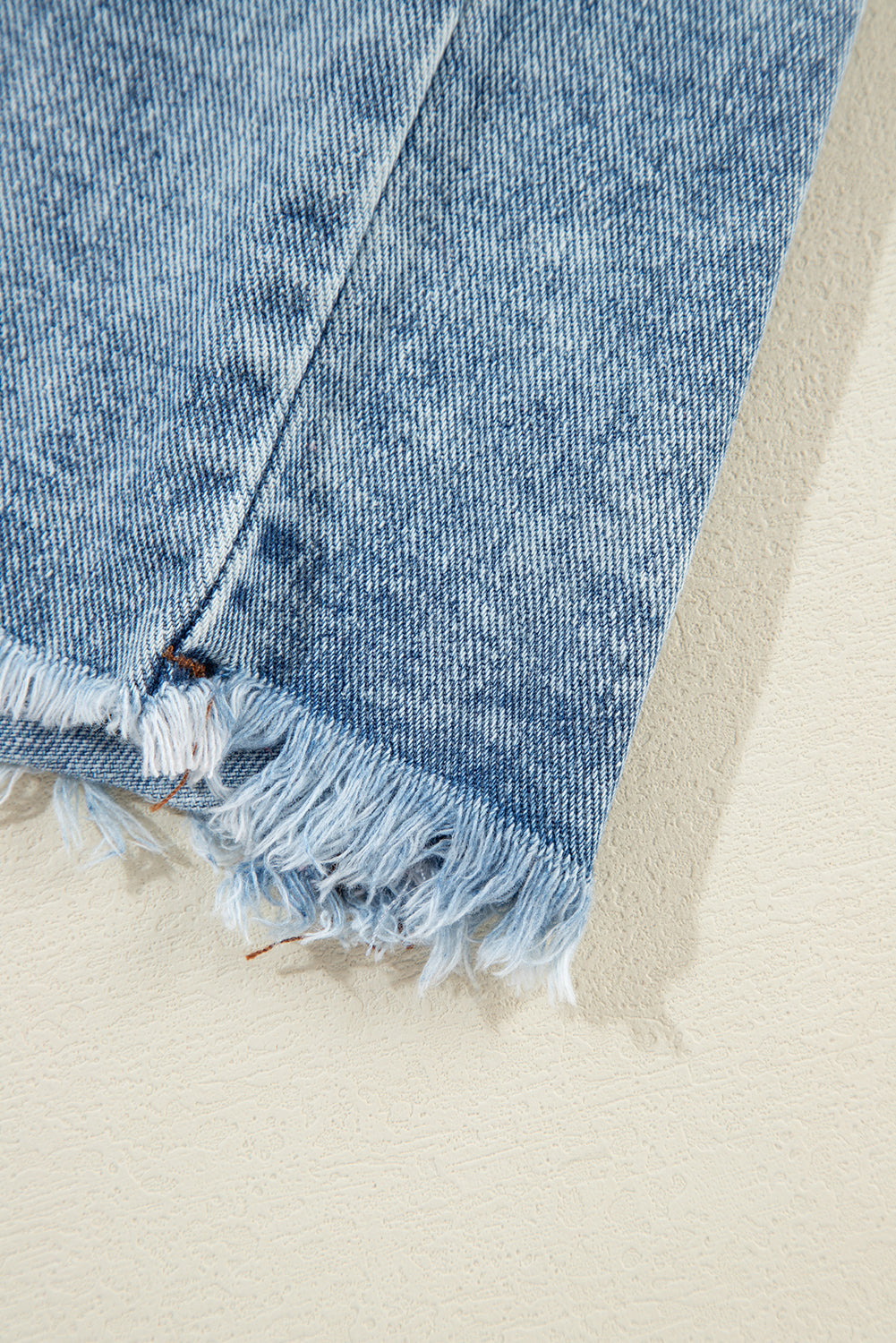 Olivia Hooded Raw Hem Jacket