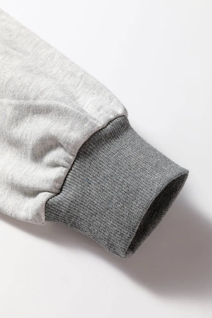 Payton Uneven Hem Chic Sweatshirt