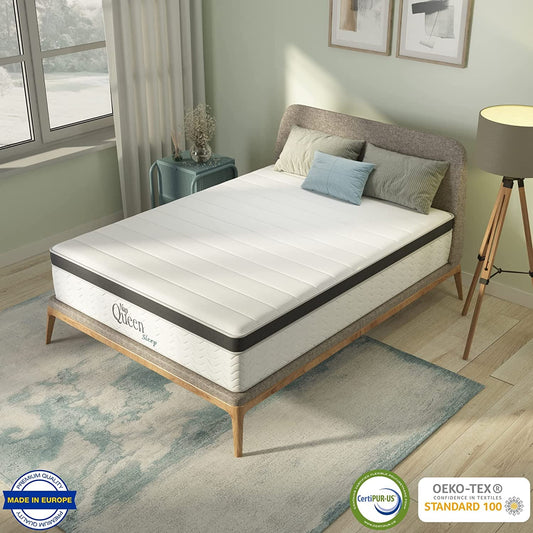 Twin Size Cooling Gel Memory Foam Hybrid Mattress