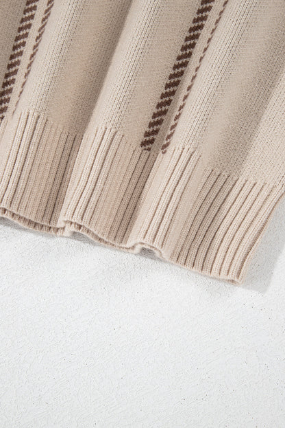 Madison Knitted Drop Shoulder Sweater