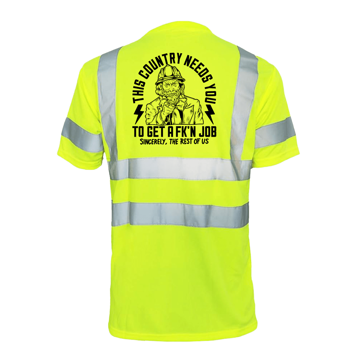 Your Country Needs You - Reflective Safety T-Shirt Armed American Supply