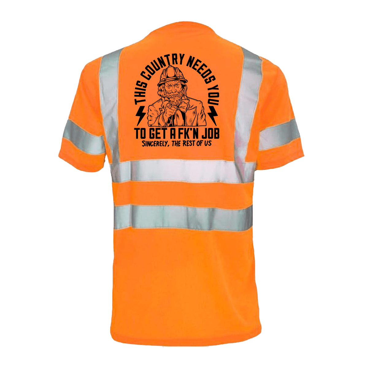 Your Country Needs You - Reflective Safety T-Shirt Armed American Supply