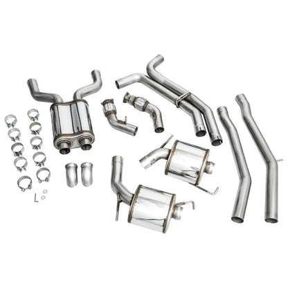 AWE Audi 2019-2023 C8 A6/A7 3.0T Touring Edition Cat-back Exhaust- Turn Downs NP Motorsports