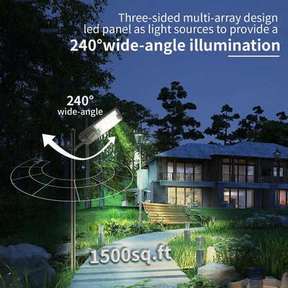200W All in one solar Parking Lot Lights -30,000 lumens - Get it from Bo