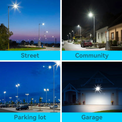 200W All in one solar Parking Lot Lights -30,000 lumens - Get it from Bo