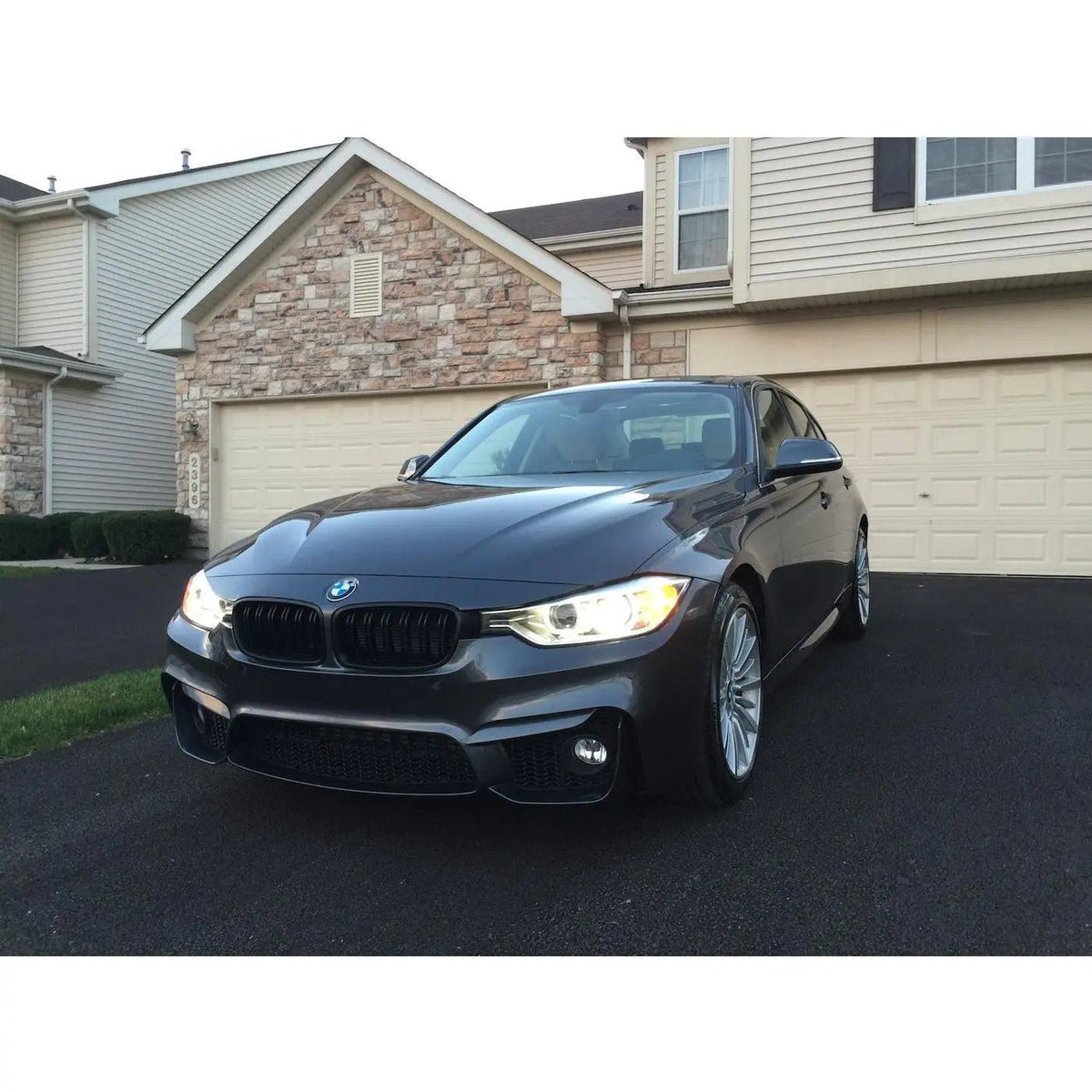 2012-2018 BMW F30 3 Series - M3 Style Front Bumper Conversion PP - Get it from Bo