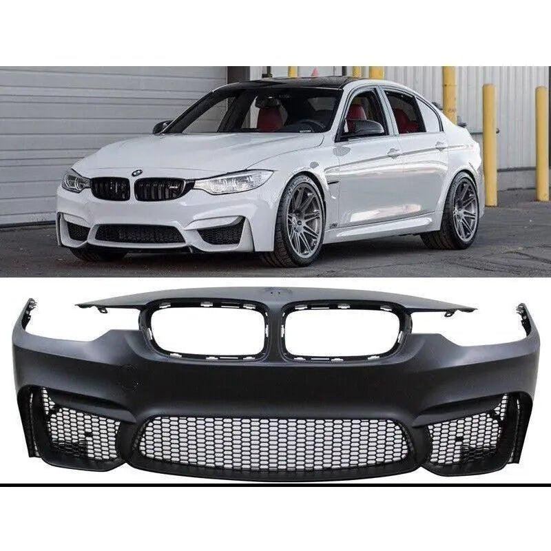2012-2018 BMW F30 3 Series - M3 Style Front Bumper Conversion PP - Get it from Bo
