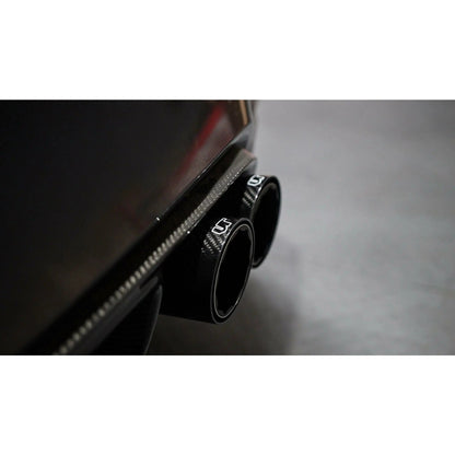 2015-2020 BMW M3 | M4 F8x | Satinless Steel Valvetronic Exhaust System with Carbon Tips - Get it from Bo