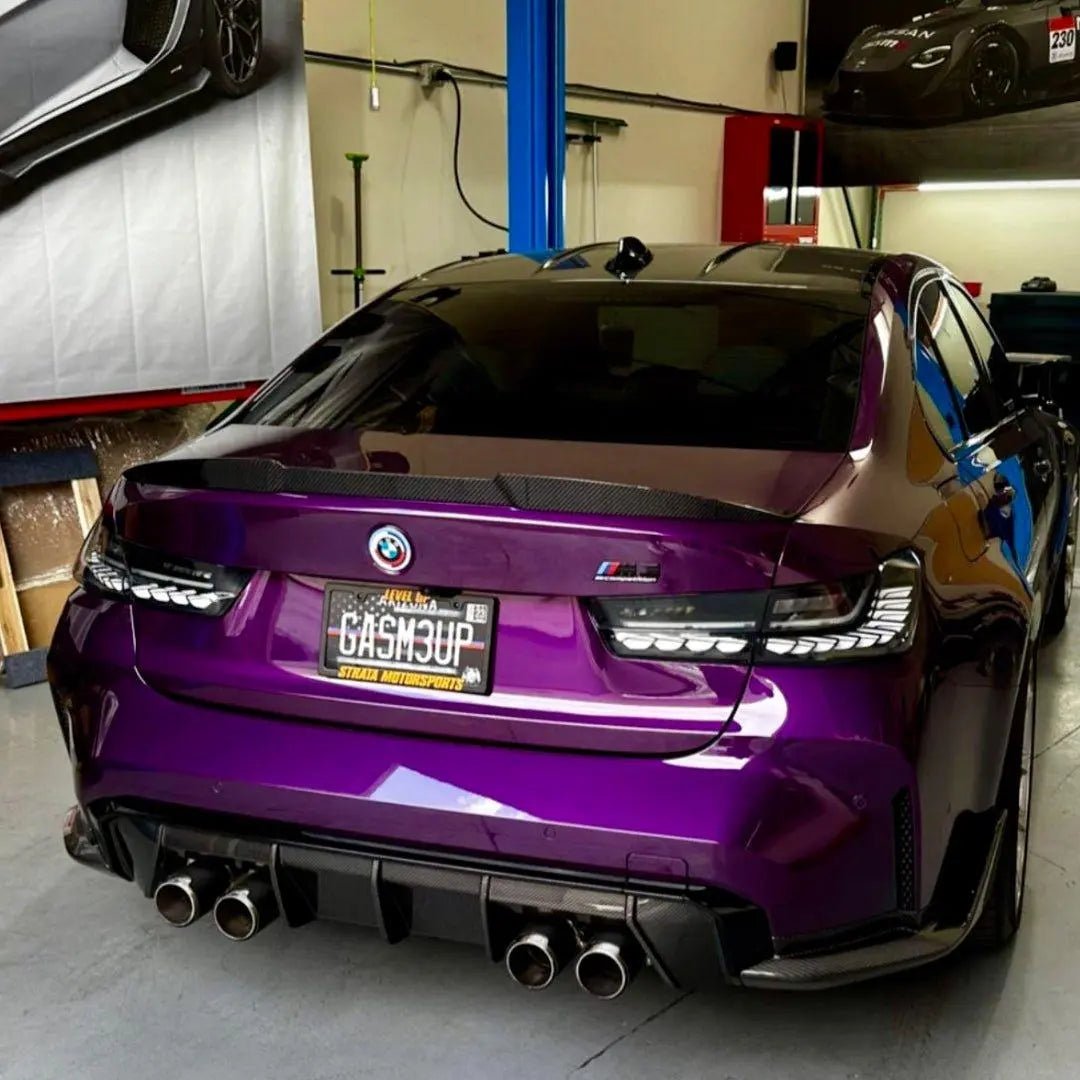 2019+ BMW G80/G20/G28 3 Series - GTS OLED STYLE TAIL LIGHTS - Factory Red - Get it from Bo