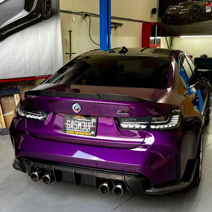 2019+ BMW G80/G20/G28 3 Series - GTS OLED STYLE TAIL LIGHTS - Factory Red - Get it from Bo