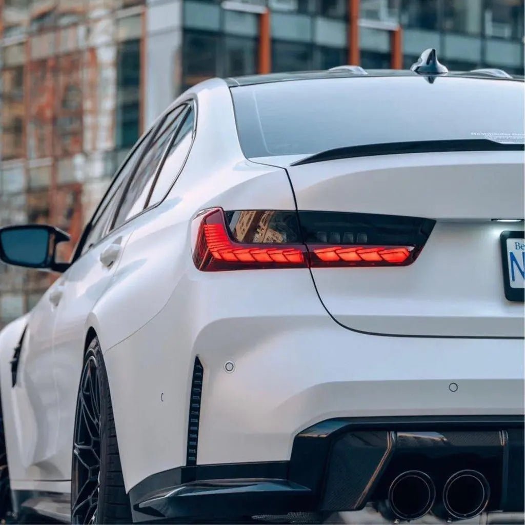 2019+ BMW G80/G20/G28 3 Series - GTS OLED STYLE TAIL LIGHTS - Factory Red - Get it from Bo