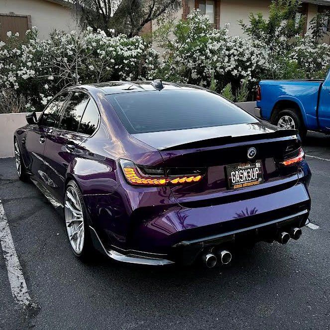 2019+ BMW G80/G20/G28 3 Series - GTS OLED STYLE TAIL LIGHTS - Factory Red - Get it from Bo
