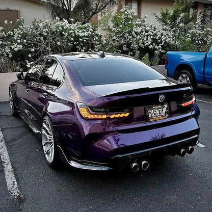 2019+ BMW G80/G20/G28 3 Series - GTS OLED STYLE TAIL LIGHTS - Factory Red - Get it from Bo