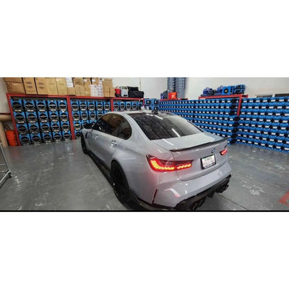 2019+ BMW G80/G20/G28 3 Series - GTS OLED STYLE TAIL LIGHTS - Factory Red - Get it from Bo