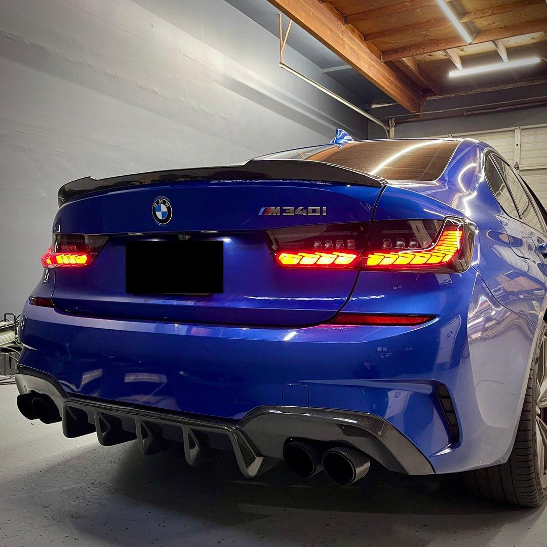 2019+ BMW G80/G20/G28 3 Series - GTS OLED STYLE TAIL LIGHTS - Factory Red - Get it from Bo