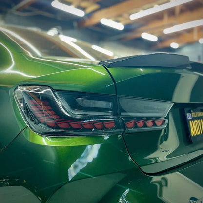 2019+ BMW G80/G20/G28 3 Series - GTS OLED STYLE TAIL LIGHTS - Factory Red - Get it from Bo