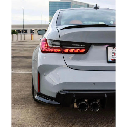 2019+ BMW G80/G20/G28 3 Series - GTS OLED STYLE TAIL LIGHTS - Factory Red - Get it from Bo