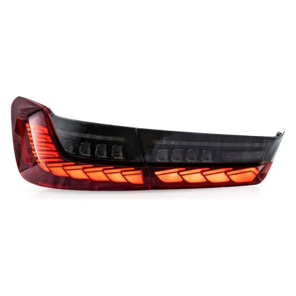 2019+ BMW G80/G20/G28 3 Series - GTS OLED STYLE TAIL LIGHTS - Factory Red - Get it from Bo