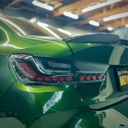 2019+ BMW G80/G20/G28 3 Series - GTS OLED STYLE TAIL LIGHTS - Factory Red - Get it from Bo