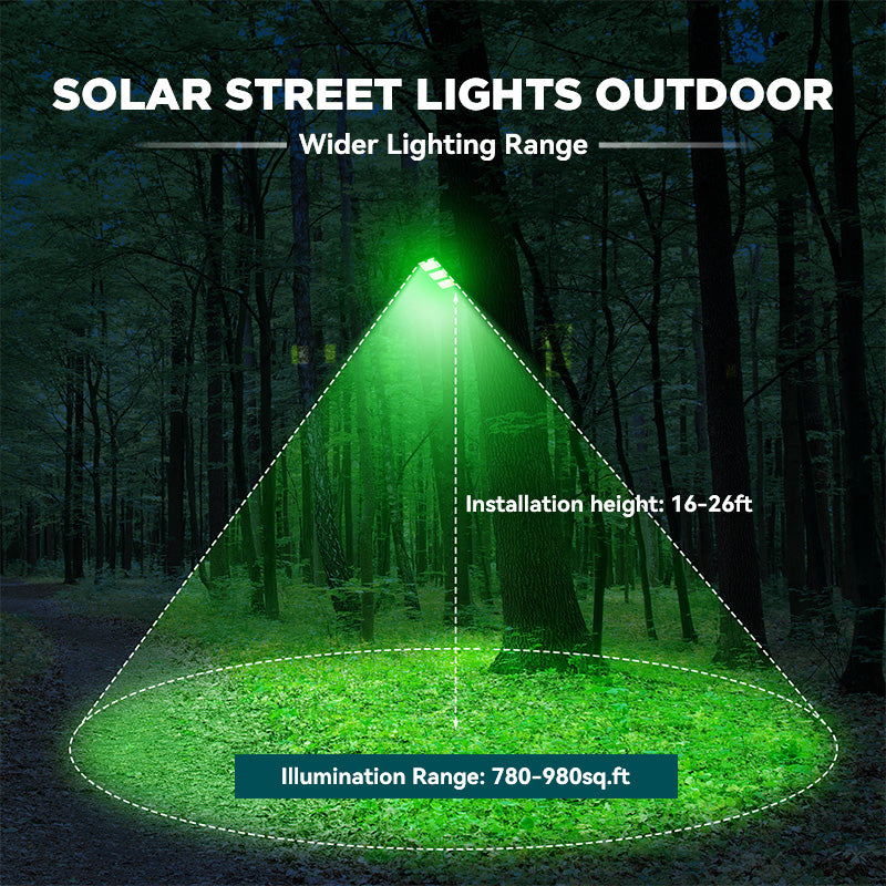 Solar Green Feeder Light for Hunting -10,000 lumens Langy Solar Lights