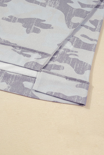 Sophia Multicolour Print Plus Sweatshirt