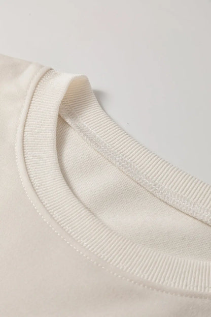 Anika Seam Patchwork top Long Sleeve Top