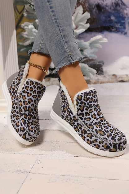 Madison Flat Winter Fur Boots