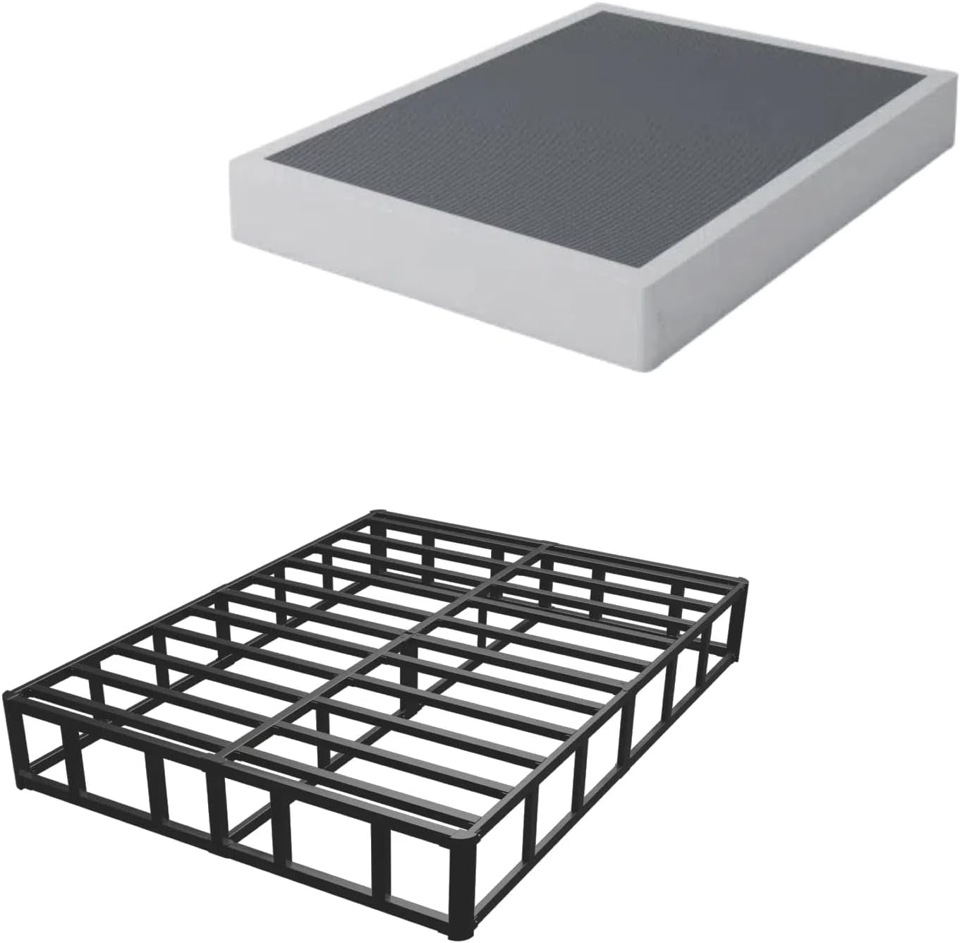 Queen Heavy Duty Metal Box Spring Mattress Foundation