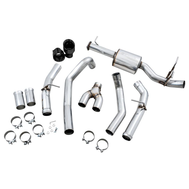 AWE Tuning 19-21 RAM 1500 5.7L (w/Cutouts) 0FG Dual Rear Exit Cat-Back Exhaust - Diamond Black Tips NP Motorsports