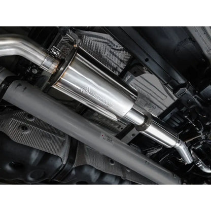 AWE 0FG Exhaust for 3rd Gen Toyota Tundra - Dual Chrome Silver Tips NP Motorsports