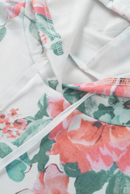 Emilie Contrast Long Sleeve Hoodie