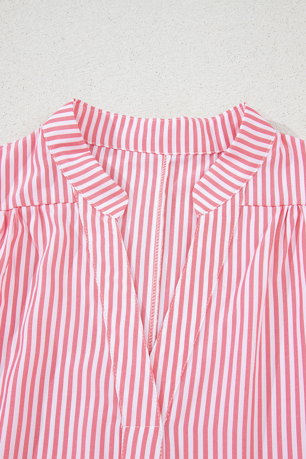 Lucy Stripe Puff Sleeve Blouse
