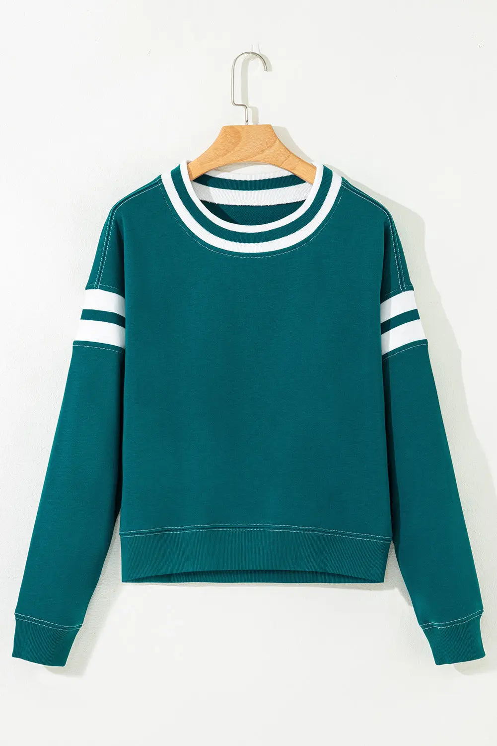 Jadeita Patchwork Drop Shoulder Sweatshirt