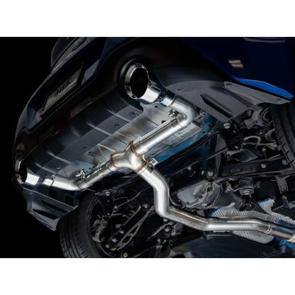 AWE Subaru BRZ/ Toyota GR86/ Toyota 86 Track Edition Cat-Back Exhaust- Chrome Silver Tips NP Motorsports