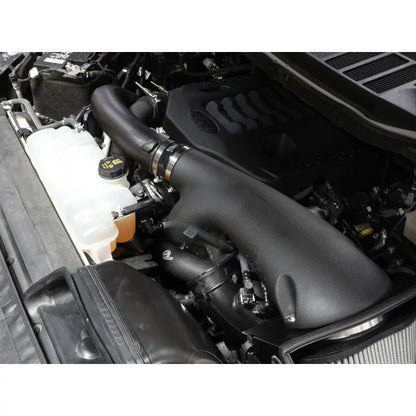 aFe BladeRunner 21-22 Ford F-150 Ecoboost V6-3.5L(tt) Aluminum Hot and Cold Charge Pipe Kit Black NP Motorsports