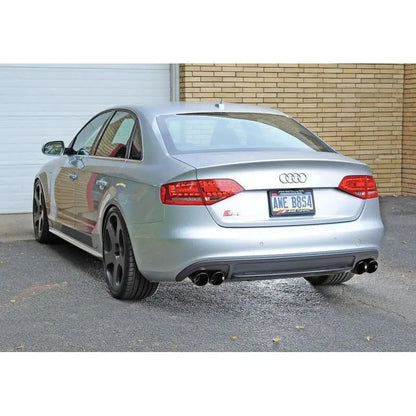 AWE Tuning Audi B8 / B8.5 S4 3.0T Track Edition Exhaust - Chrome Silver Tips (90mm) NP Motorsports
