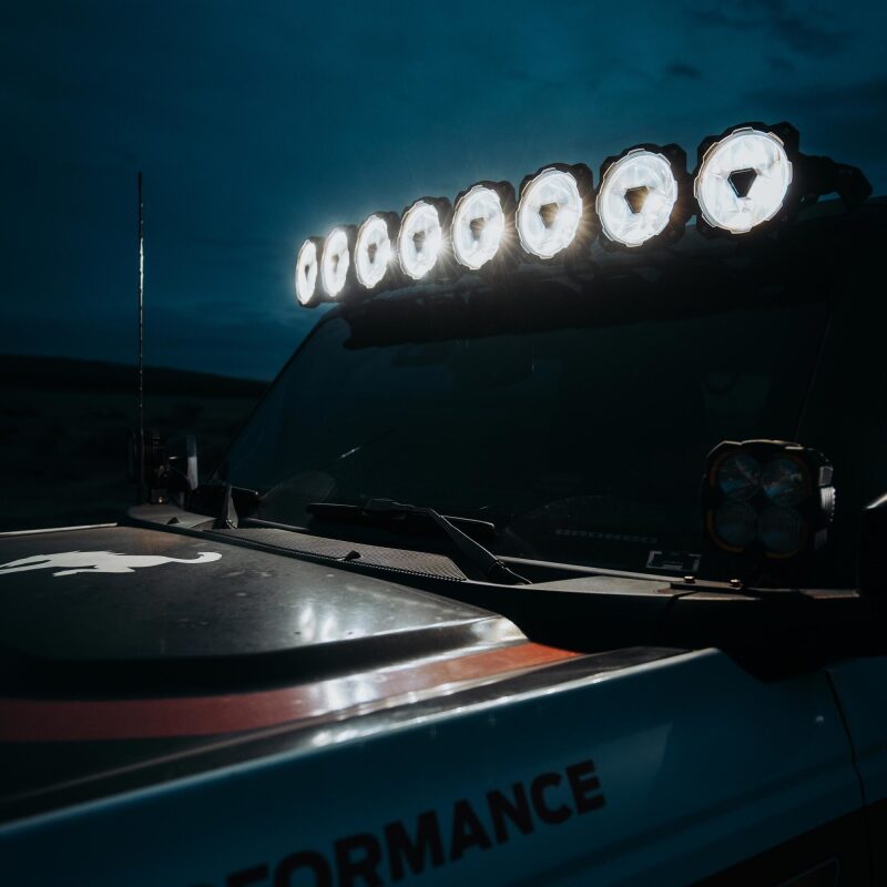 KC HiLiTES Gravity Titan LED Light Bar - 50in. (8-Light) Dunes 2 Dezert SXS