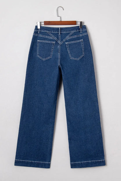 Daria Detail Loose Cuffed Jeans