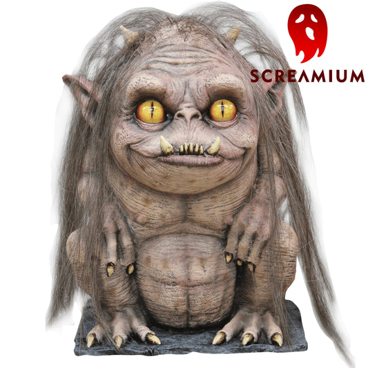 Troglyns RAGAR Prop Scary Gremlin Monster with Stringy Hair Halloween Decoration - Get it from Bo