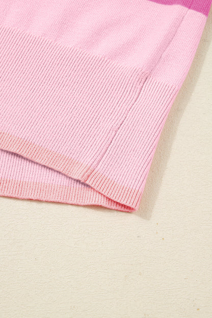 Elizabeth Jolly Color Block Sweater