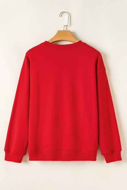 Amelia Drop Shoulder Loose Sweatshirt