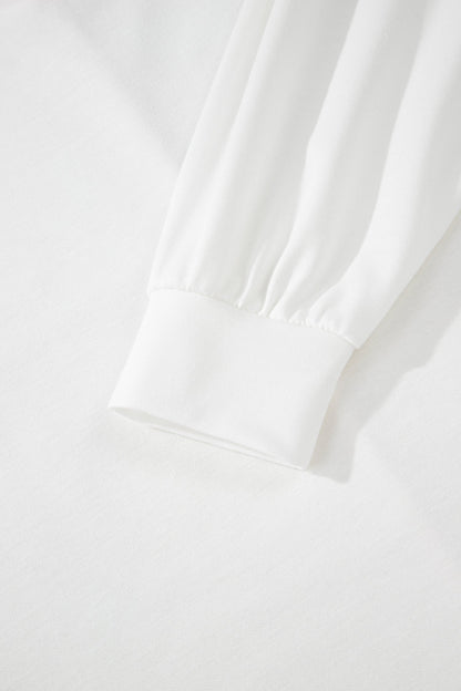 Promise Color Block Loose Long Sleeve Top