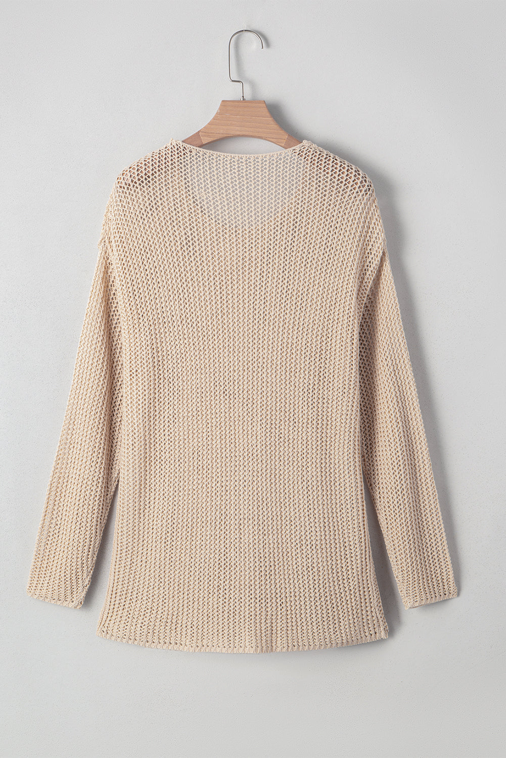 Hadley Crochet Hollow-out Sweater Threaded Pear