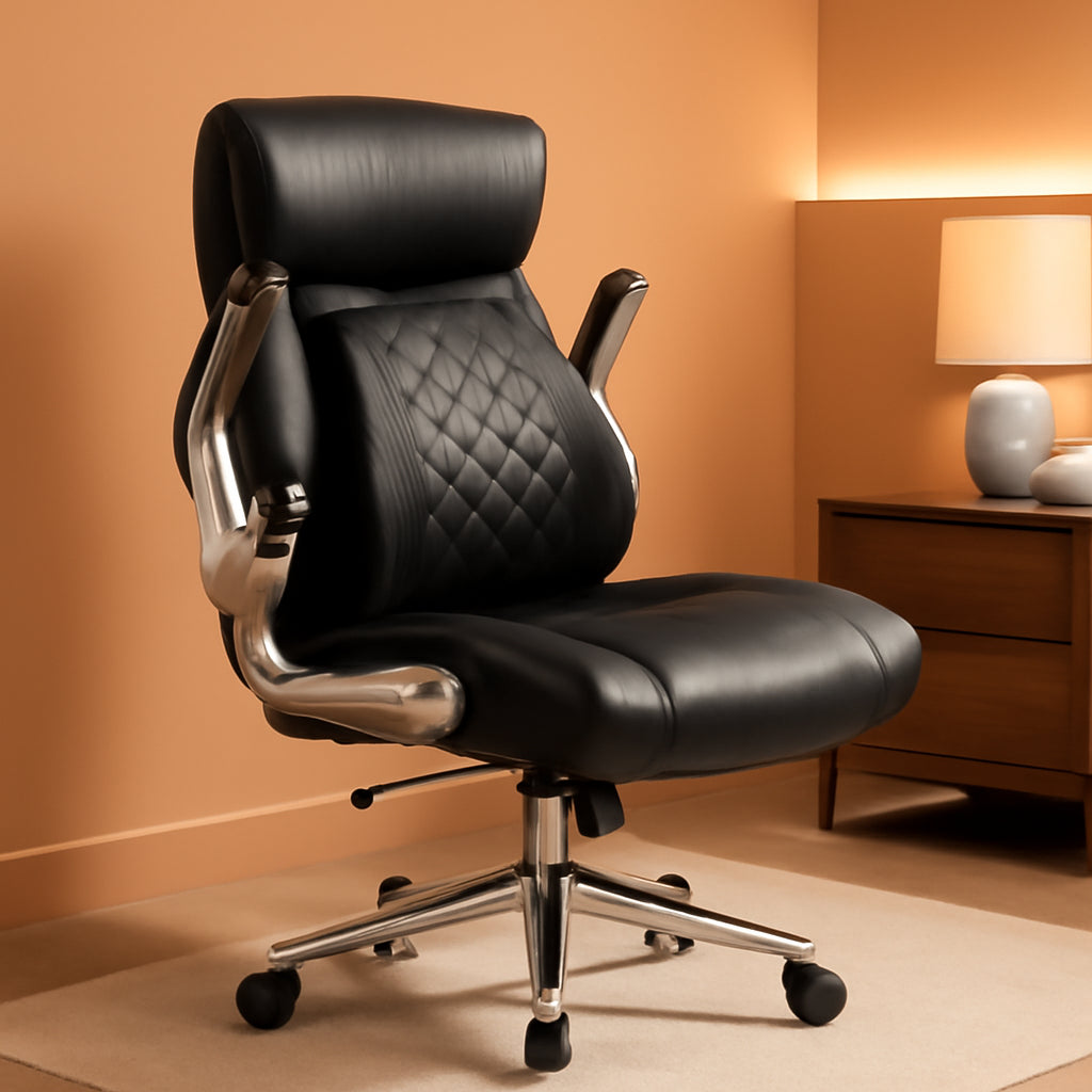 Executive Office Chair With Dynamic Lumbar Support