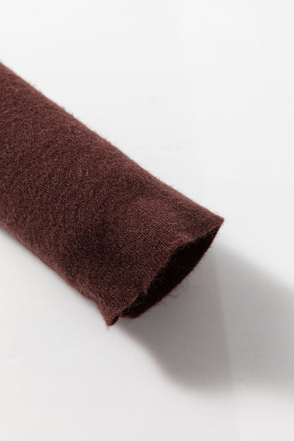 Olivia Mock Side Slit Sweater